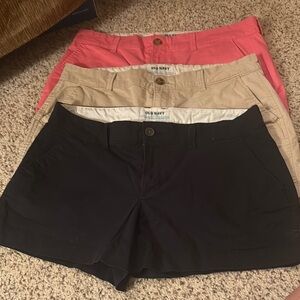 3 Old Navy Size 10 Shorts Casual Style